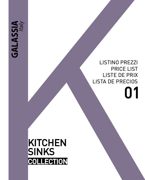 Galassia - Price list Kitchen Sinks Collection