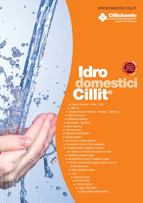 Cillit Water Technology - 目录 Idrodomestici Cillit