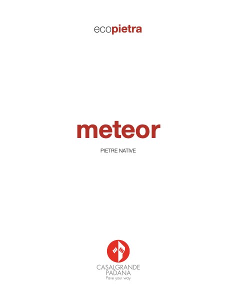 Casalgrande Padana - Catalogo meteor