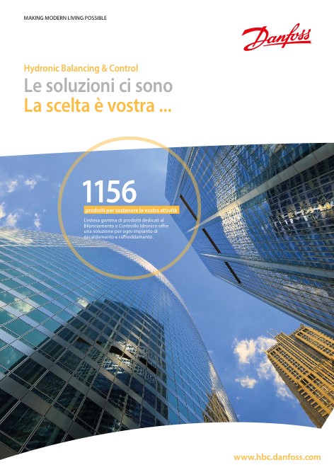 Danfoss - Каталог Hydronic Balancing & Control