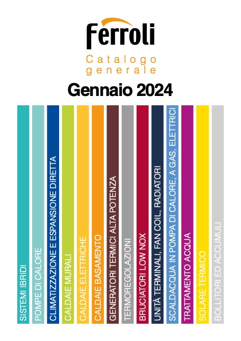 Ferroli - Каталог Gennaio 2024