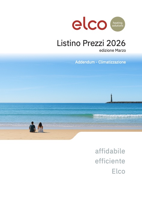 Elco - Listino prezzi Addendum climatizzazione