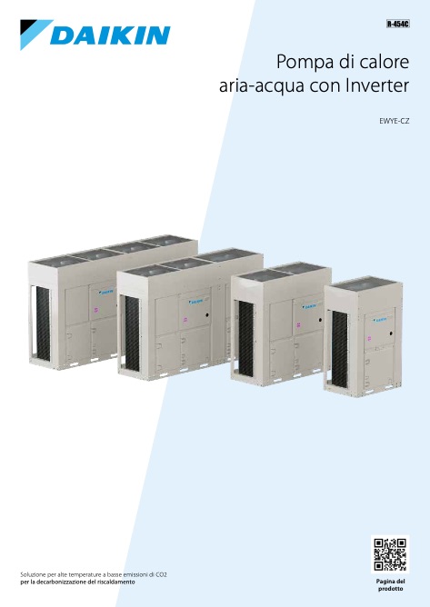 Daikin - Catalogo Pompe di calore aria-acqua con inverter