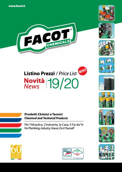 Facot Chemicals - Liste de prix 19/20