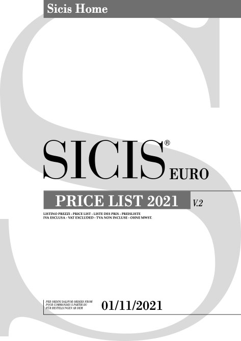 Sicis - Price list Home - Volume 2
