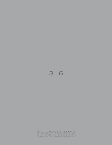 Rubinetterie Treemme - Catalogo 3.6