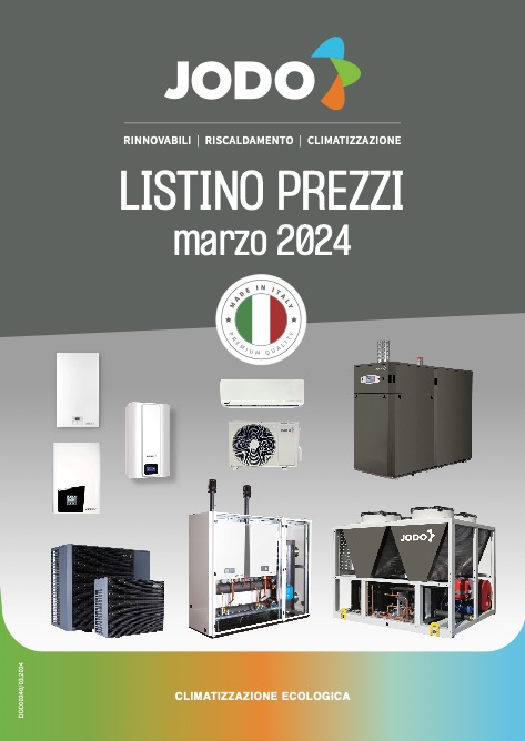 Jodo - Listino prezzi Marzo 2024