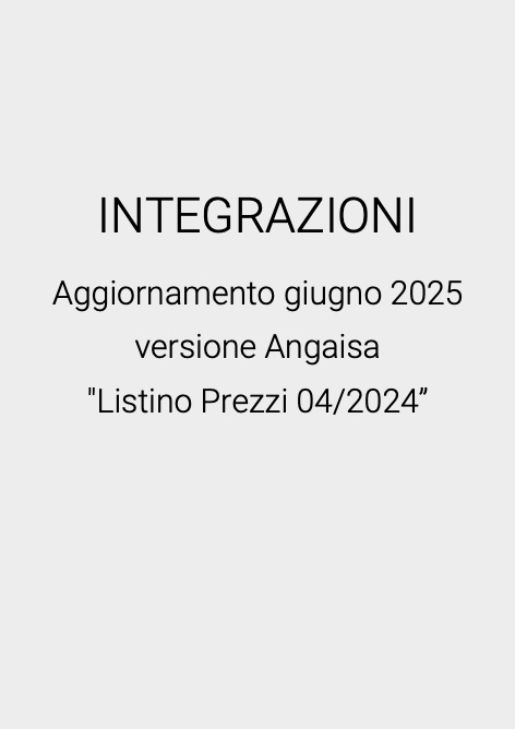Immergas - Listino prezzi INTEGRAZIONI