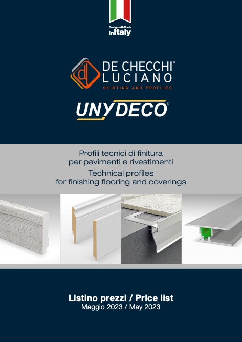 De Checchi Luciano - Liste de prix Maggio 2023