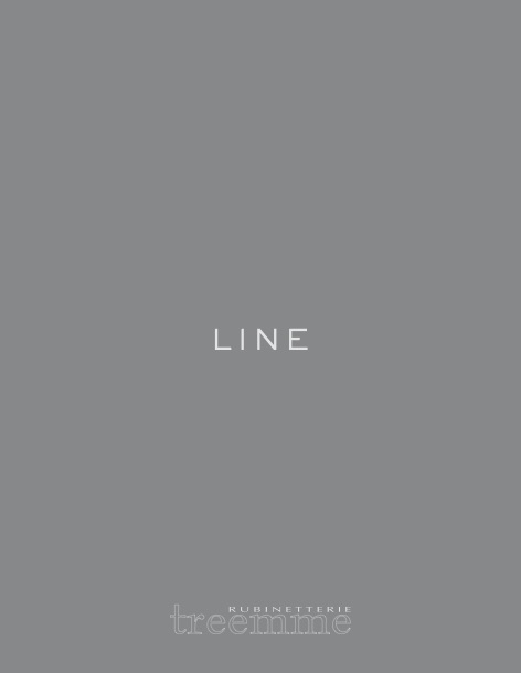 Rubinetterie Treemme - Catalogo Line
