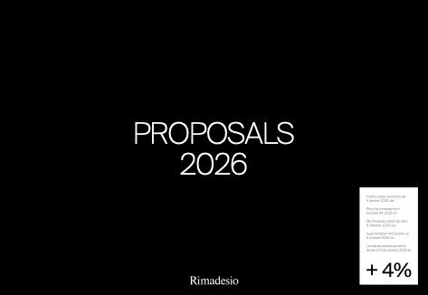 Rimadesio - Listino prezzi Proposals