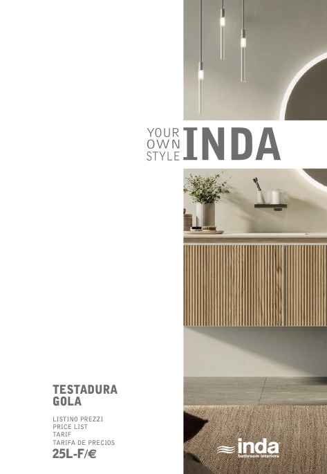 Inda - Listino prezzi Testadura Gola