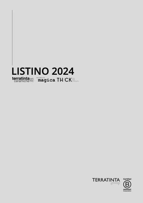 Terratinta - Liste de prix 2024