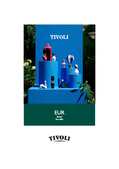 Normann Copenhagen - Listino prezzi Tivoli