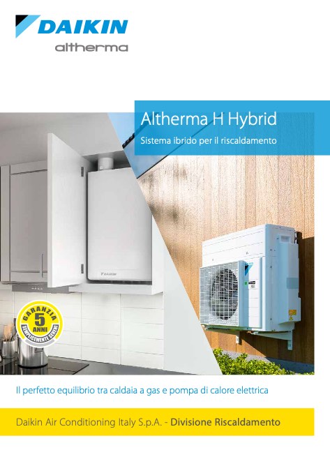 Daikin Riscaldamento - Catalogue Altherma H Hybrid