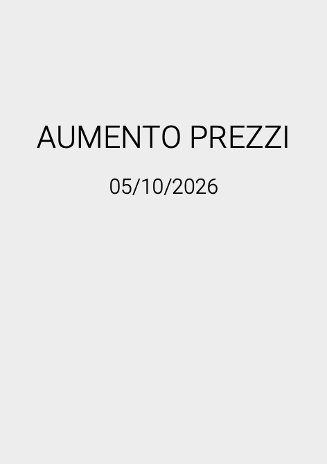 Rimadesio - Liste de prix AUMENTO PREZZI
