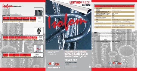 Isofom - Preisliste 03 2013