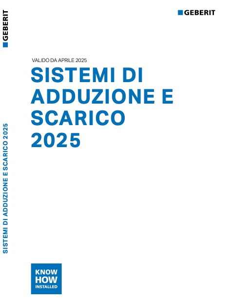 Geberit - Listino prezzi Adduzione e scarico
