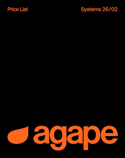 Agape - Liste de prix Systems