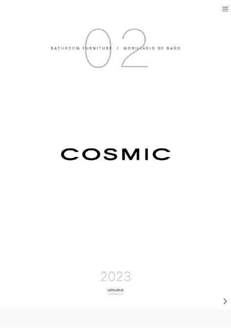 Cosmic - Catalogo 02 | Mobili da bagno
