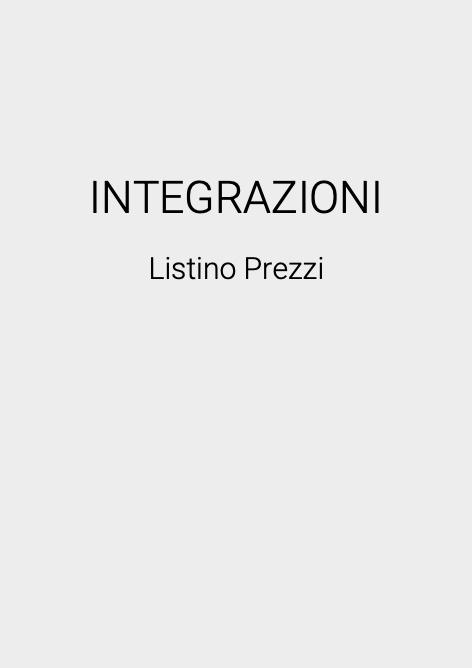 Aldes - Listino prezzi INTEGRAZIONI