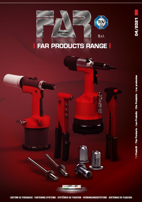 Far Rivettatrici - Catalogo PRODUCT RANGE