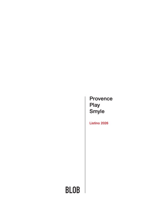 Blob - Listino prezzi Provence - Play - Smyle