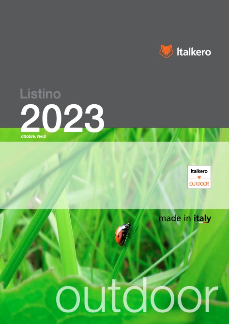 Italkero - Listino prezzi OUTDOOR