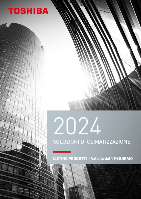 Toshiba Italia Multiclima - Lista de precios Climatizzazione 2024