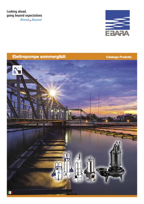 Ebara Pumps Europe - Catalogue Elettropompe sommergibili