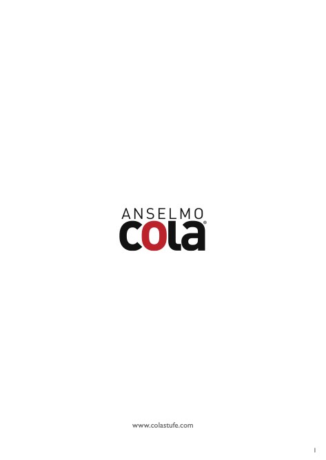 Anselmo Cola - 目录 Generale