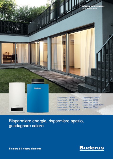 Buderus - Katalog Caldaie a condensazione per il residenziale