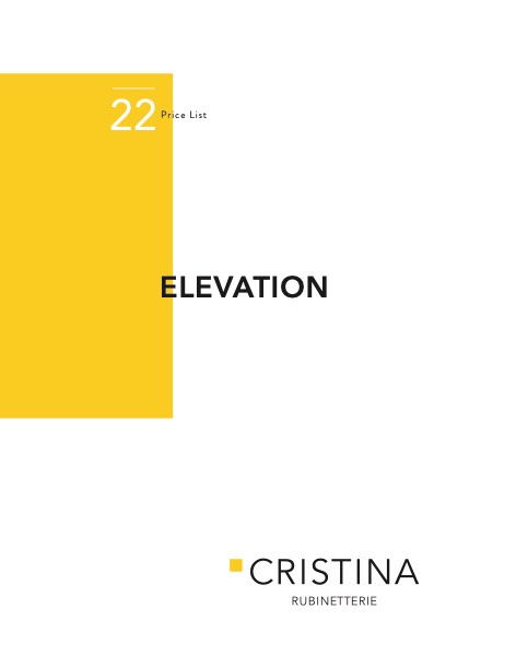 Cristina - Price list Elevation