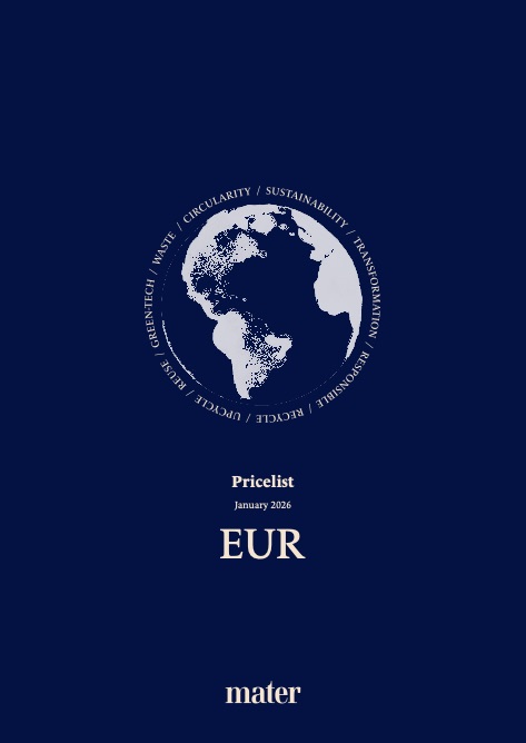 Mater - Listino prezzi 2026