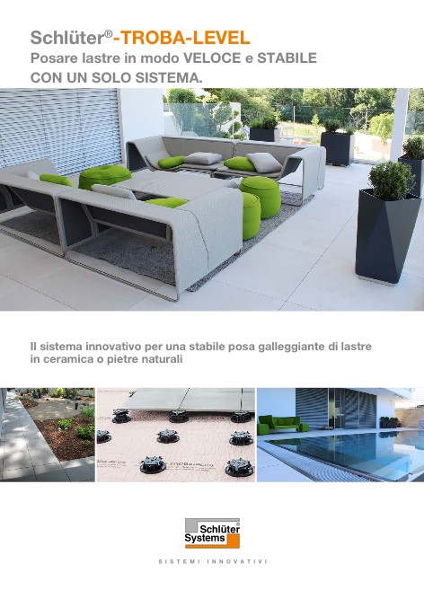 Schluter - Katalog TROBA LEVEL