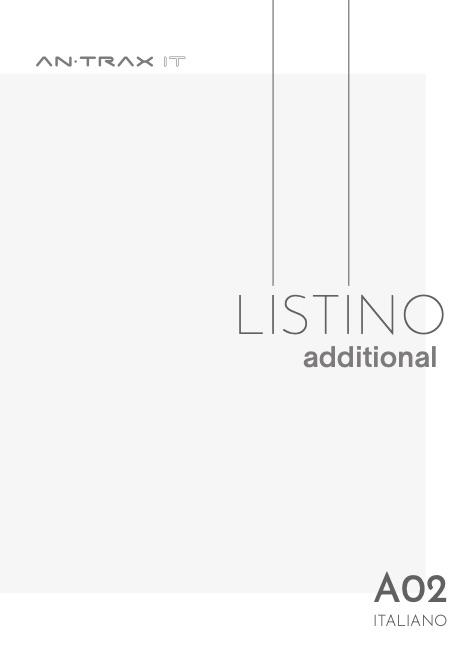 Antrax - Listino prezzi Additional A02