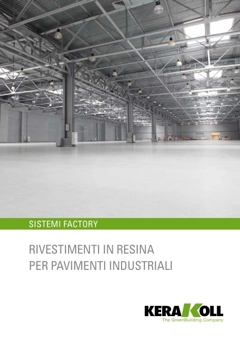 Kerakoll - Catalogo Sistemi Factory