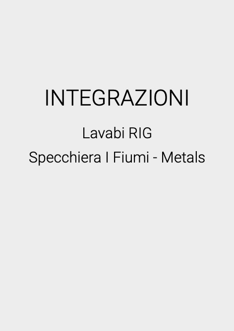 Boffi - Listino prezzi INTEGRAZIONI