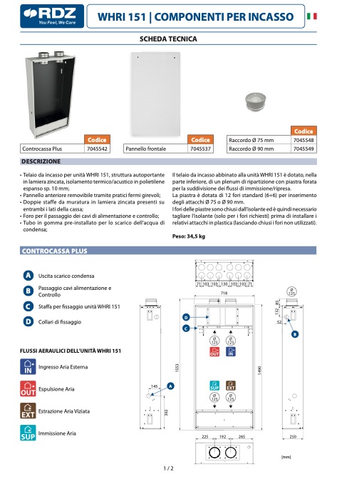 Rdz - Catalogo WHRI 151 - Incasso