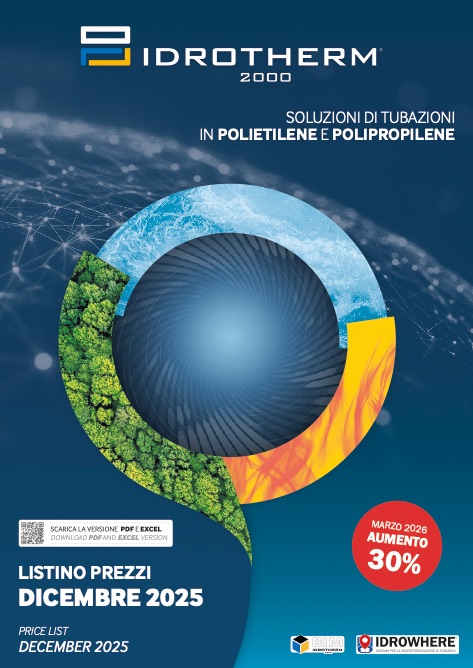 Idrotherm 2000 - Listino prezzi Dicembre 2025 (Rev. Marzo 2026)