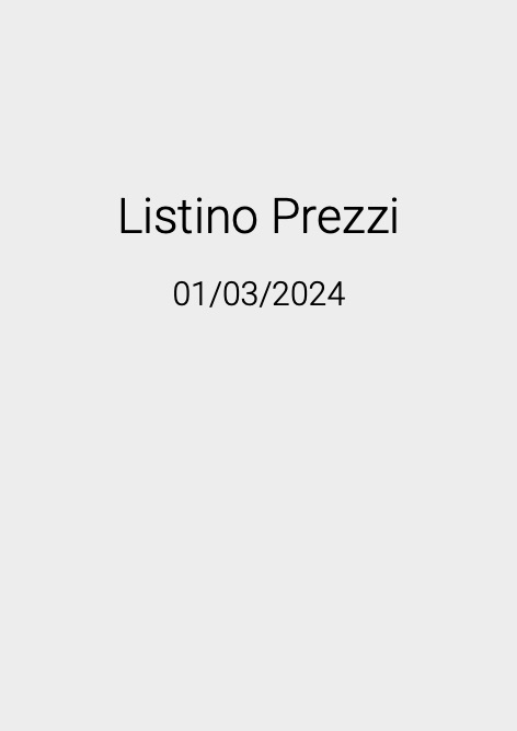 Catis - Listino prezzi 2024