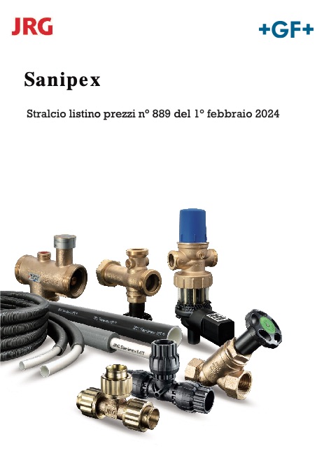 Georg Fischer - Price list N° 889 Sanipex