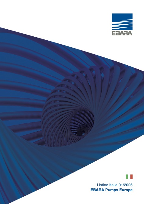 Ebara Pumps Europe - Listino prezzi 01/2026
