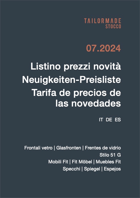 Stocco - Listino prezzi Novità 2024