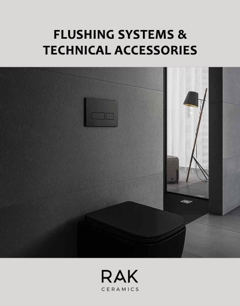 Rak Ceramics - Catalogue FLUSHING SYSTEMS & TECHNICAL ACCESSORIES