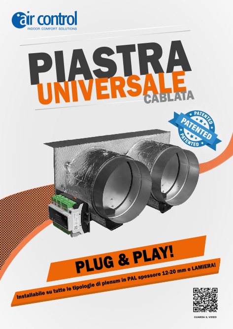 Air Control - Liste de prix PIASTRA CABLATA (UNICAB)