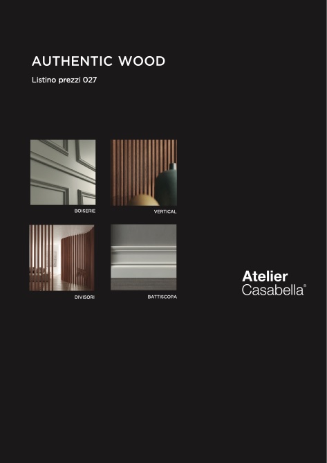Atelier Casabella - Listino prezzi 027