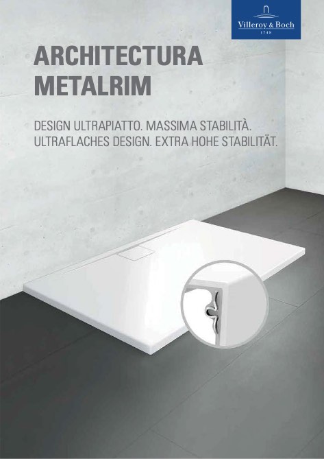 Villeroy&Boch - Catalogue Architectura metalrim