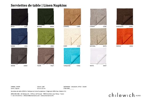 Zero One One - Catalogo Napkins