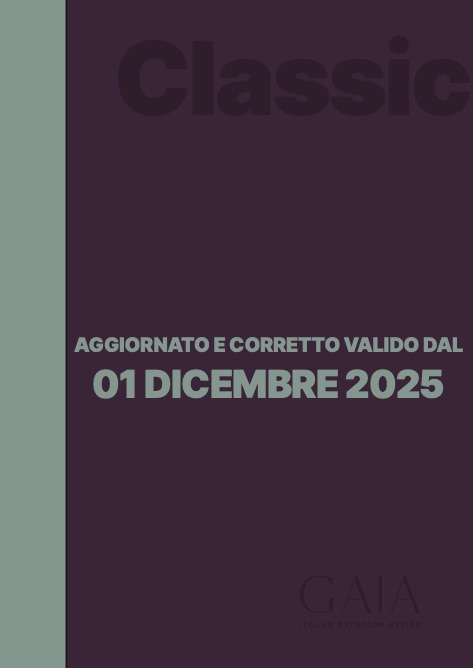 Gaia - Listino prezzi Classic